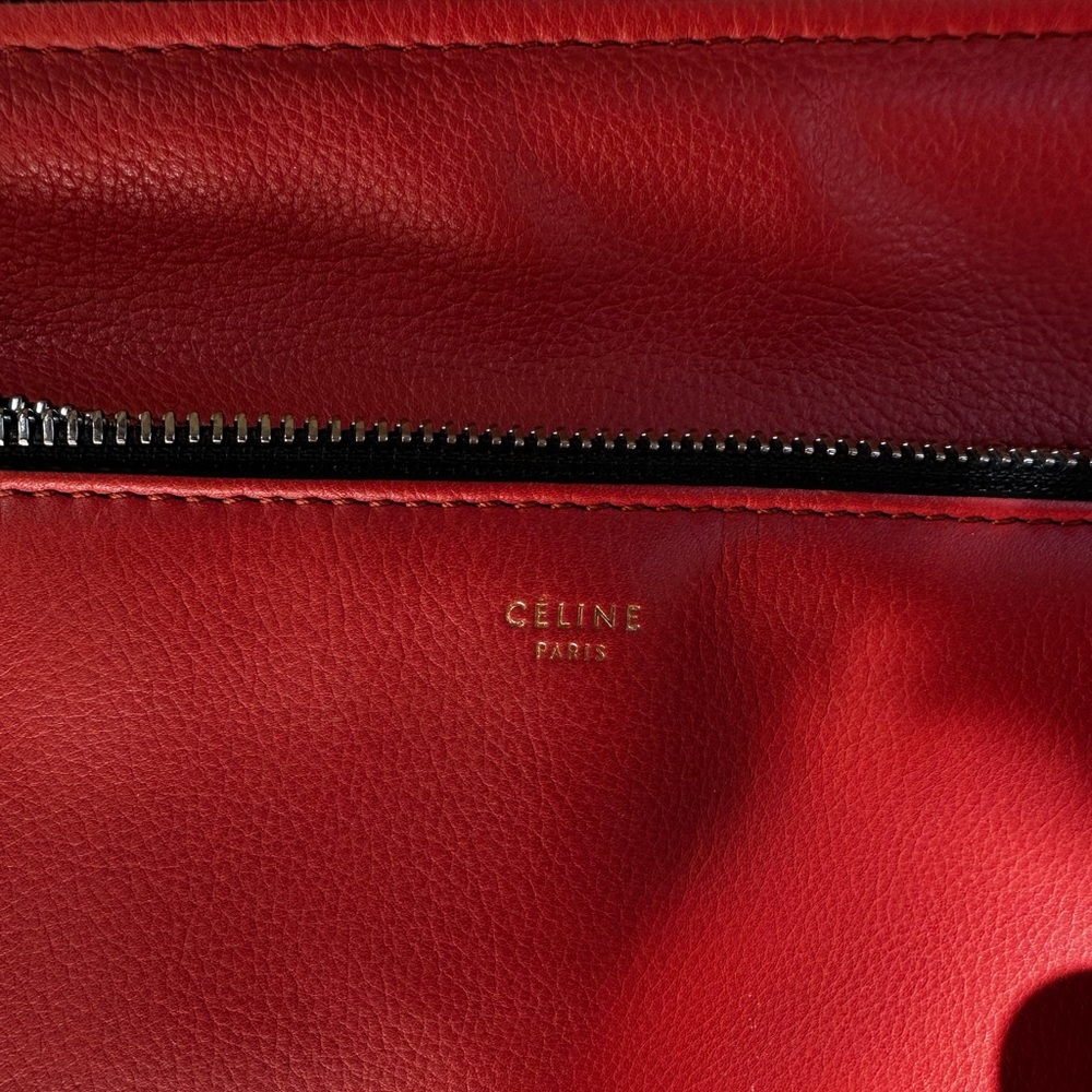 Celine Edge Leather Handbag (never carried) - Picture 5 of 9